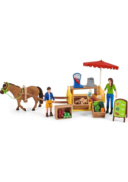 Elite 42528 Farm World Gezici Pazar Standı, Çok Renkli 1 Adet fiyatları