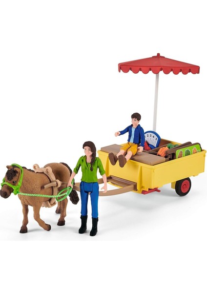 Elite 42528 Farm World Gezici Pazar Standı, Çok Renkli 1 Adet fırsatları