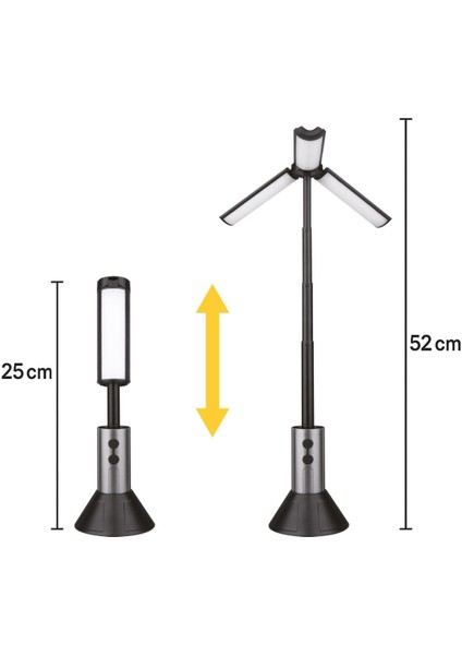 Pt-Berry USB Şarjlı Kamp Lambası