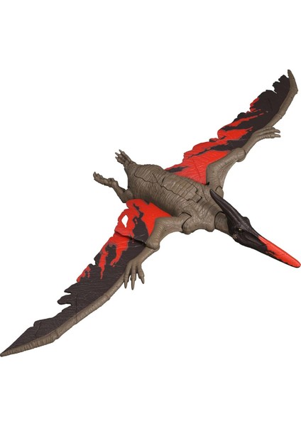 Elite Jurassic World Dinosaur Toys With Roar Sound & Attack Action Pteranodon Hayvan Figür 1 Adet