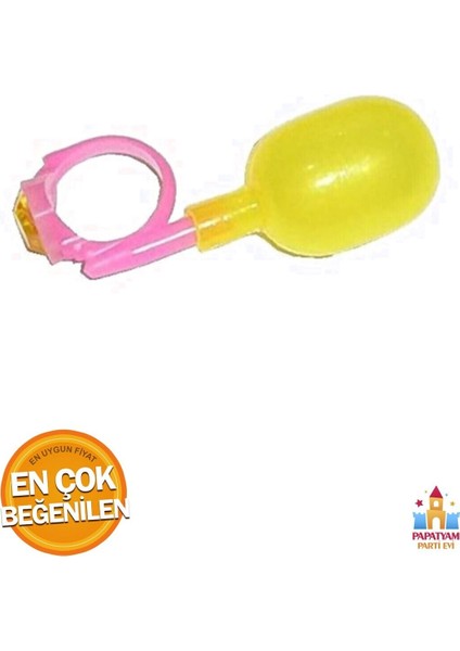 Elite Sıkınca Su Fışkıran Yüzük - 10 Adet Şaka Oyuncağı, Eğlenceli Parti Malzemesi 1 Adet