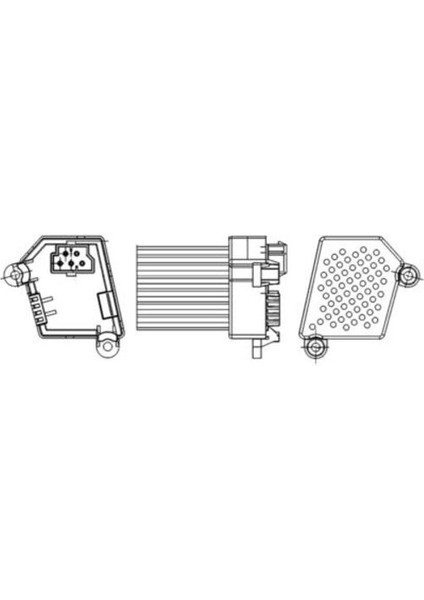 Mahle ABR33000S -Knecht-Behr ABR33000S Klima Kalorifer Rezistansı Bmw E39 E46 E83 E53 99 05 64116920365