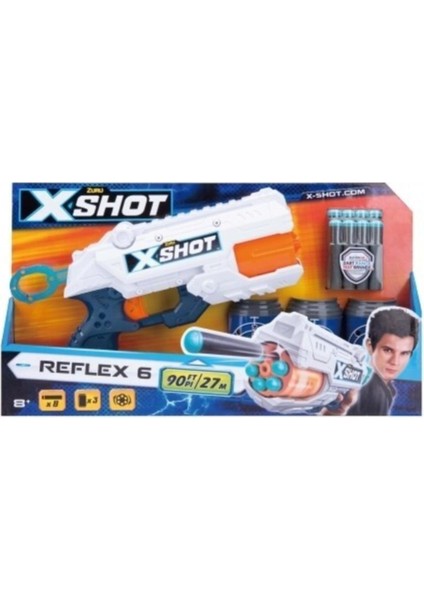 Elite X-Shot Reflex 6 Revolver With 16 Darts 1 Adet