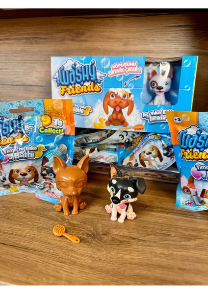 Elite Washy Friends - Sevimli Köpek Figürleri - Yıka Rengi Değişsin 1 Adet