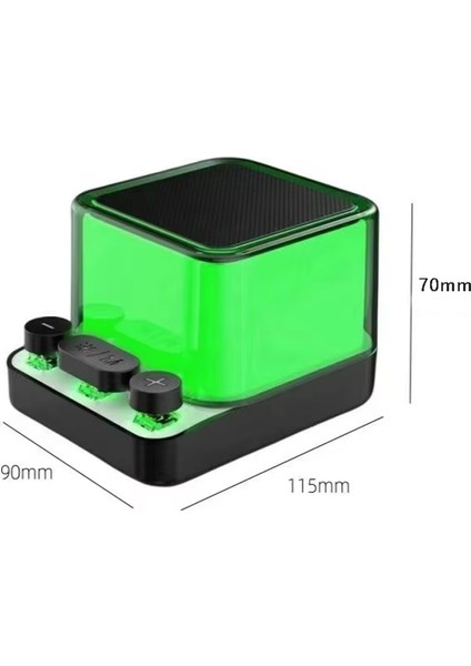LG436 Şarjlı Taşınabilir Rgb Bluetooth Hoparlör Çok Modlu Işık Efektli