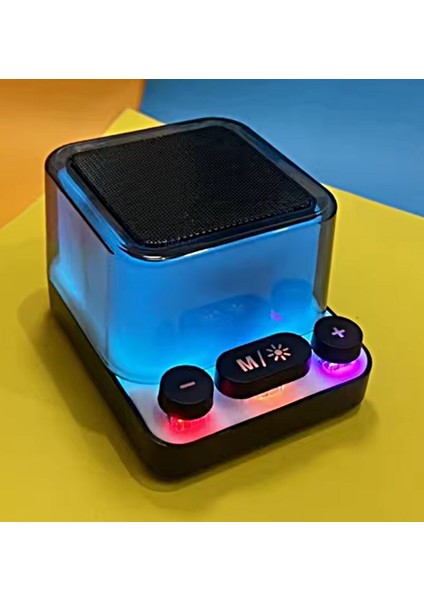 LG436 Şarjlı Taşınabilir Rgb Bluetooth Hoparlör Çok Modlu Işık Efektli