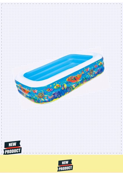 Elite Jumbo Havuz Okyanus Desenli 5 Litre Kız Erkek Çocuk Oyuncakları Eğitici Oyuncaklar 1 Adet