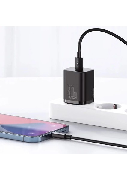 Baseus Super Si 1c 30W Pd Type-C Hızlı Şarj Adaptörü - Iphone 15-14-13-12-11 H - FKU6821-1800 fırsatları