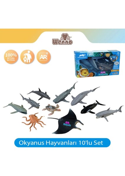 Elite Animal Planet Çiftlik, Vahşi , Okyanus ve Jurassic World Hayvanları Figürleri 40 Parça Set 1 Adet fırsatları