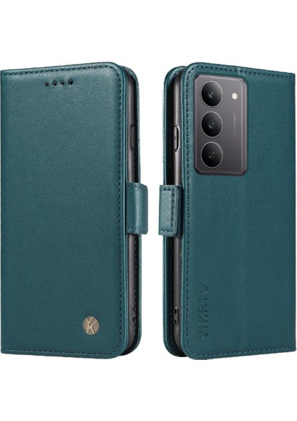 Realme C75 4g Hafif ve Luxe Premium Faux Deri Için Flip Case (Yurt Dışından)