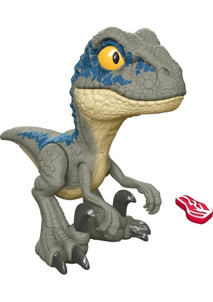 Elite Mega Roar Blue Velociraptor Dinosaur Toy With Sound Jurassic World Sesli Dinozor 1 Adet