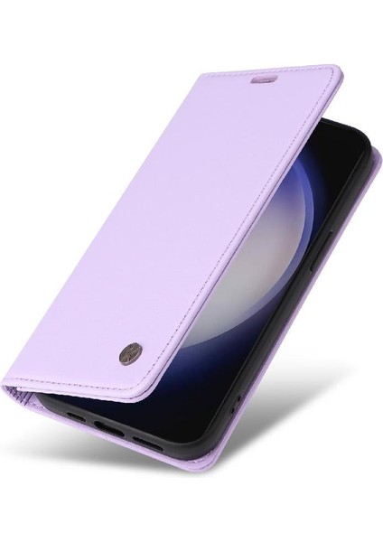Kart Yuvaları Güçlü Manyetik ve Stand Ile Samsung Galaxy S25 Için Flip Case (Yurt Dışından) fiyatları
