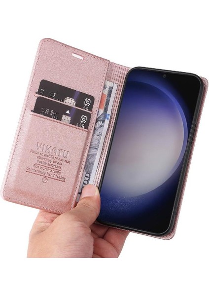 Kart Yuvaları Güçlü Manyetik ve Stand Ile Samsung Galaxy S25 Için Flip Case (Yurt Dışından) fiyatları