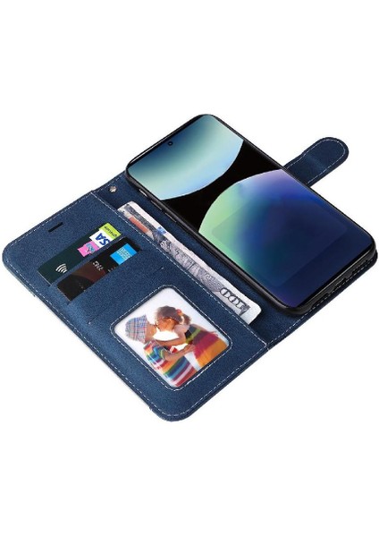 Xiaomi Redmi Not Için Flip Case 14 Pro 4g Yüksek Kalite Benzersiz Patchwork Pu (Yurt Dışından)