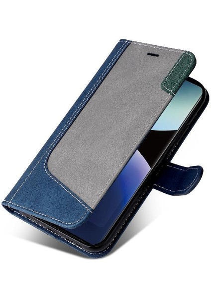 Xiaomi Redmi Not Için Flip Case 14 Pro 4g Yüksek Kalite Benzersiz Patchwork Pu (Yurt Dışından)