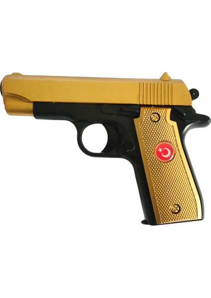Elite Yeni Ikili Paket! Gold ve Gümüş Renk Türk Bayraklı Boncuklu Oyuncak Tabanca + 30 Paket Boncuk Hediye 1 Adet indirimleri