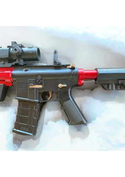 Elite M416 Gel Blaster Uzun Menzilli Jel Tabancası Kırmızı 1 Adet fiyatları