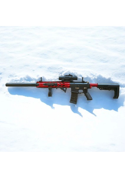 Elite M416 Gel Blaster Uzun Menzilli Jel Tabancası Kırmızı 1 Adet modelleri