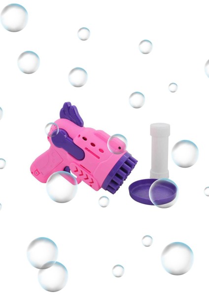 Elite Bubble Gun 29 Baloncuk Delikli Pili ve Işıklı Köpük Atan Oyuncak Köpük Tabancası 1 Adet