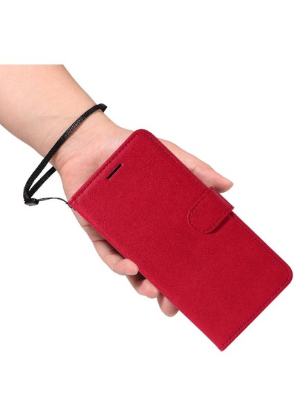 Oppo Reno 13F Yüksek Kaliteli Deri Klasik Düz Renk Telefon Için Flip Case (Yurt Dışından) fiyatları