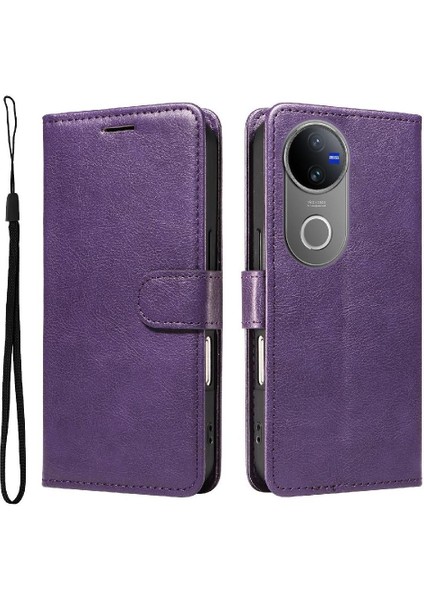 Vıvo V50 5g Iş Cüzdan Telefon Kılıfı Için Flip Case Yüksek Kalite Deri (Yurt Dışından)