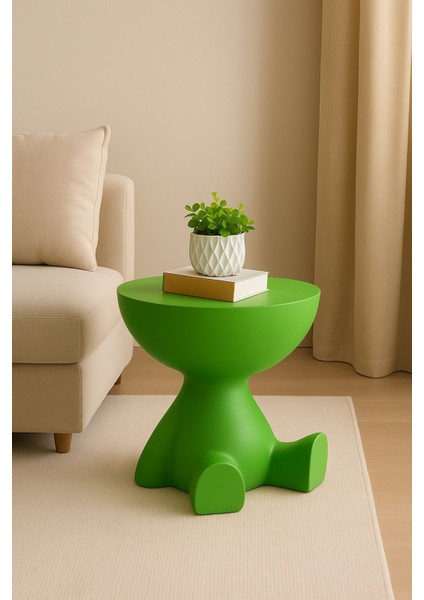 Tedy Yan Sehpa & Ayıcık Zigon Sehpa & Pinterest Sehpa Modeli - Yeşil
