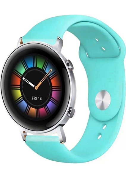 Huawei Watch Gt2 42MM Akıllı Saat Uyumlu Spor Silikon Kordon