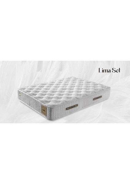 Lima Ortopedik Antialerjik 30CM 100*200 Yatak-Baza-Başlık Seti indirimleri