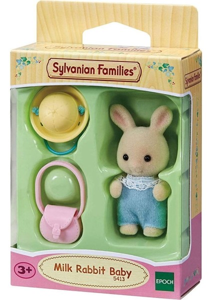 Elite Epoch Milk Rabbit Baby Doll, 5413 - Bunny Themed Baby Doll With Accessories 1 Adet