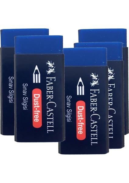 Sınav Silgisi Dust-Free Mavi 24’lü Paket