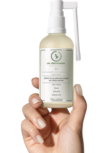 SCALPUS GB | Kepek, Dökülme ve Saç Derisi Hassasiyetine Karşı Yoğun Bakım Serumu