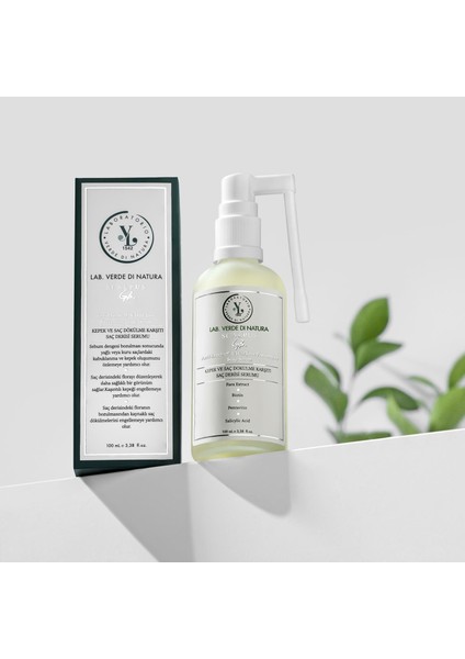 SCALPUS GB | Kepek, Dökülme ve Saç Derisi Hassasiyetine Karşı Yoğun Bakım Serumu