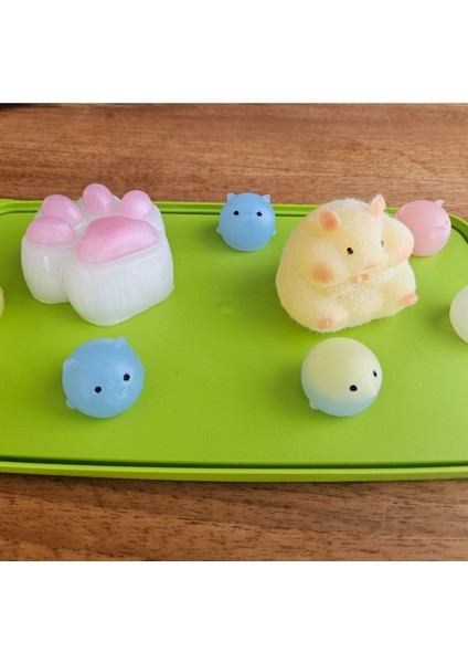 Elite Kedi Patisi Mor Pufipufi Taba Squishy Stress Oyuncağı Sukuşi 1 Adet