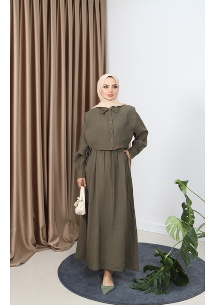 Gömlekli Modal Elbise fiyatları