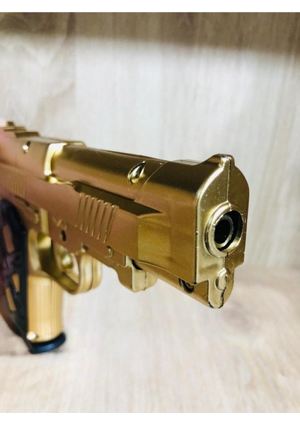 Elite Boncuklu Silah Gold 2 Adet ve 21 Paket Plastik Boncuk 1 Adet