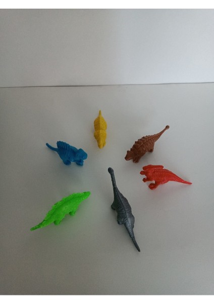 Elite Oyuncak Dinazor Hayvanları Seti 6 Parça - Dinozor Dünyası Oyuncak Seti 6'lı Dinazor Oyuncak 1 Adet