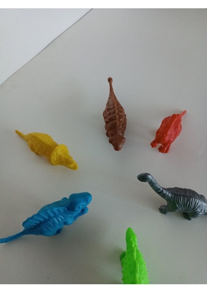 Elite Oyuncak Dinazor Hayvanları Seti 6 Parça - Dinozor Dünyası Oyuncak Seti 6'lı Dinazor Oyuncak 1 Adet
