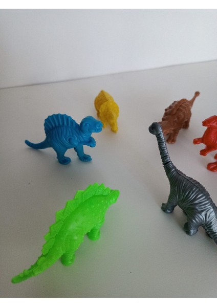Elite Oyuncak Dinazor Hayvanları Seti 6 Parça - Dinozor Dünyası Oyuncak Seti 6'lı Dinazor Oyuncak 1 Adet