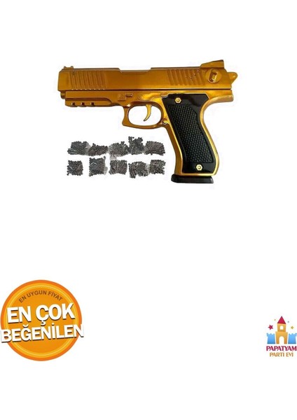 Elite Boncuk Mermili Tabanca - Eğlenceli Boncuk Atma Silahı 1 Adet