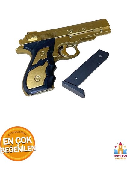 Elite Boncuk Mermili Tabanca - Eğlenceli Boncuk Atma Silahı 1 Adet