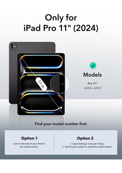 iPad Pro 11 (2024) Rebound Hybrıd Case Kılıf