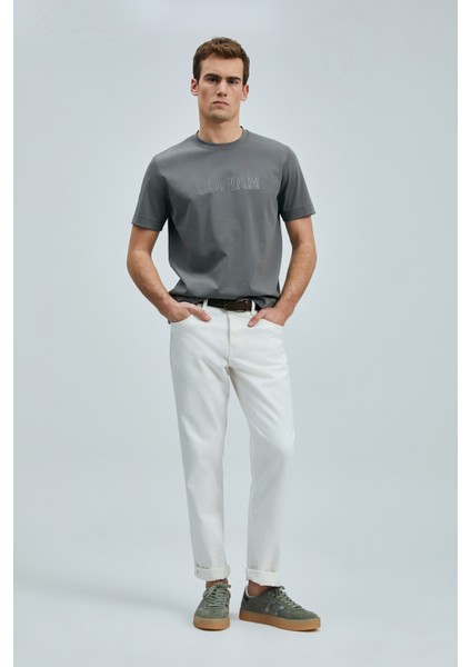 Thınk Modern Grafik T- Shirt Koyu Yeşil