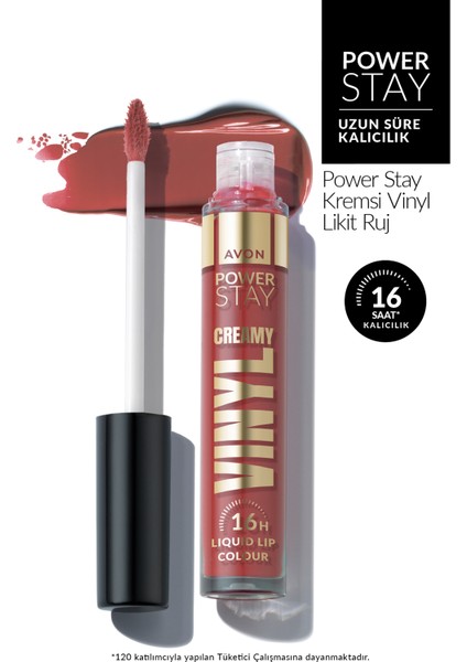 Power Stay Kremsi Vinyl Likit Ruj - Nude Muse fiyatları