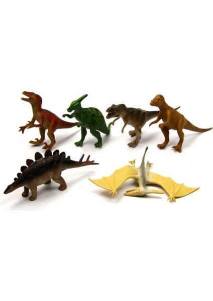Elite 6 Adet 13 cm Oyuncak Dinozor Hayvan Seti 1 Adet fiyatları