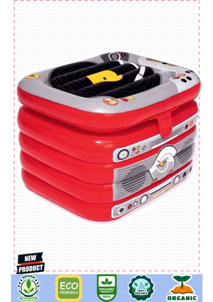 Elite Retromusic Portatif Şişme Buzdolabı 31 Litre Kız Erkek Çocuk Oyuncakları Eğitici Oyuncaklar 1 Adet fiyatları