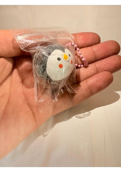 Elite Anahtarlık Çanta Süsü Squishy Yumuşak Hayvan Figürlü Sukuşi 1 Adet