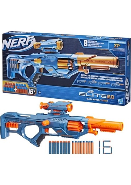 Elite Nerf Elite 2.0 Eaglepoint Rd-8 Dart Tabancası 1 Adet