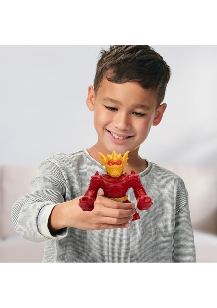 Elite Heroes Of Goo Jit Zu Stretch Tekli Paket Blazagon Benzersiz Goo Dolgu, Boyutlarının 3 Katına Kadar U 1 Adet