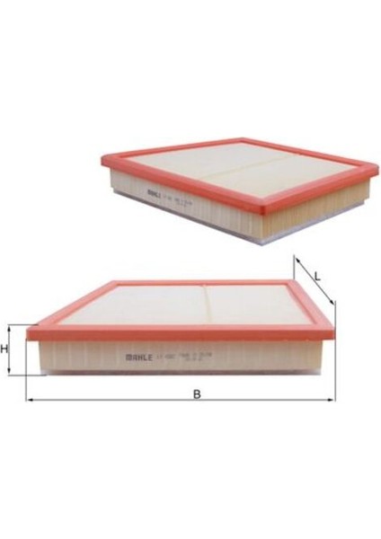 Mahle LX4060 -Knecht-Behr LX4060 Hava Filtresi Bmw F40 F44 F45 F46 F48 F39 Mini F54 F55 F56 F57 F60 13718513944 13718513944