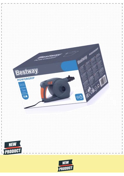 Elite Powergrip 220V Elektrikli Pompa 5 Litre Kız Erkek Çocuk Oyuncakları Eğitici Oyuncaklar 1 Adet